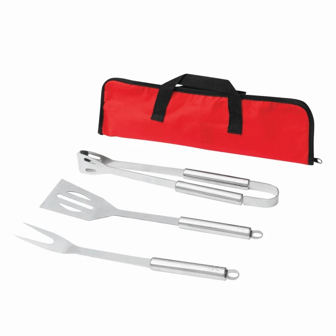 Zestaw sztućców do grilla SMOKY do naniesienia logo Zdjęcie