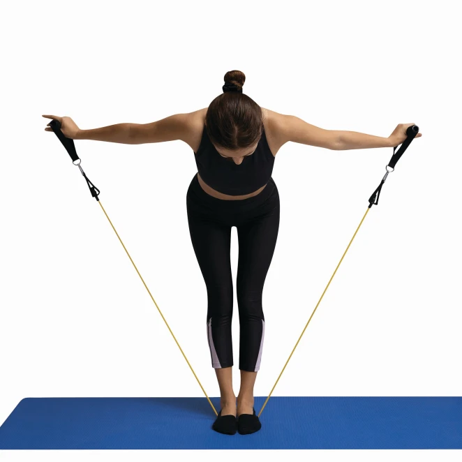 Zestaw gum oporowych do ćwiczeń FITNESS TIME z nadrukiem logo Zdjęcie 5