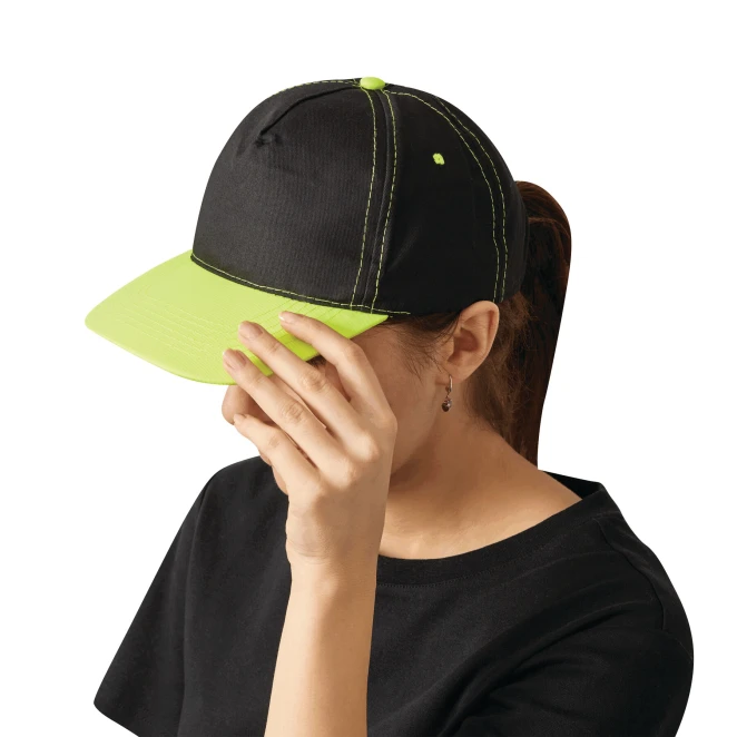 5 segmentowa czapka baseballowa SPORTSMAN z logo Zdjęcie 7