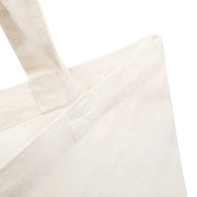 Torba bawełniana PURE z krótkimi uszami z naniesieniem logo Zdjęcie 3