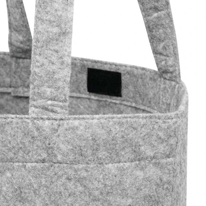 Filcowa torba na zakupy STAR DUST GO z logo Zdjęcie 4