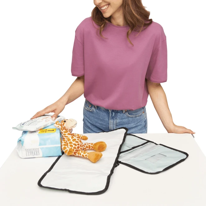 Torba do przewijania dzieci BABY FIRST z naniesieniem logo Zdjęcie 9