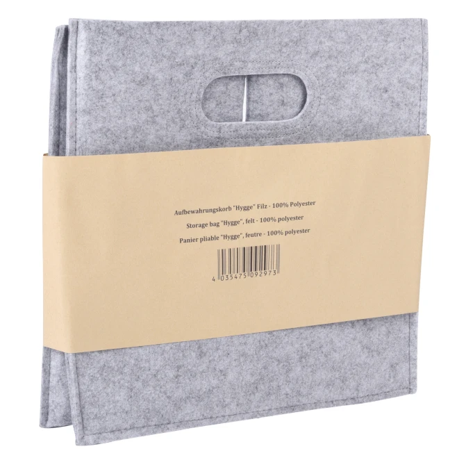 Pudełko filcowe do przechowywania HYGGE do nałożenia logo Zdjęcie 7