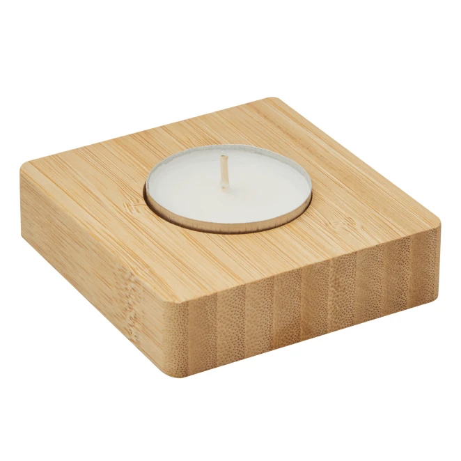 Podstawka na tealight NATURAL GLOW do naniesienia logo Zdjęcie 2