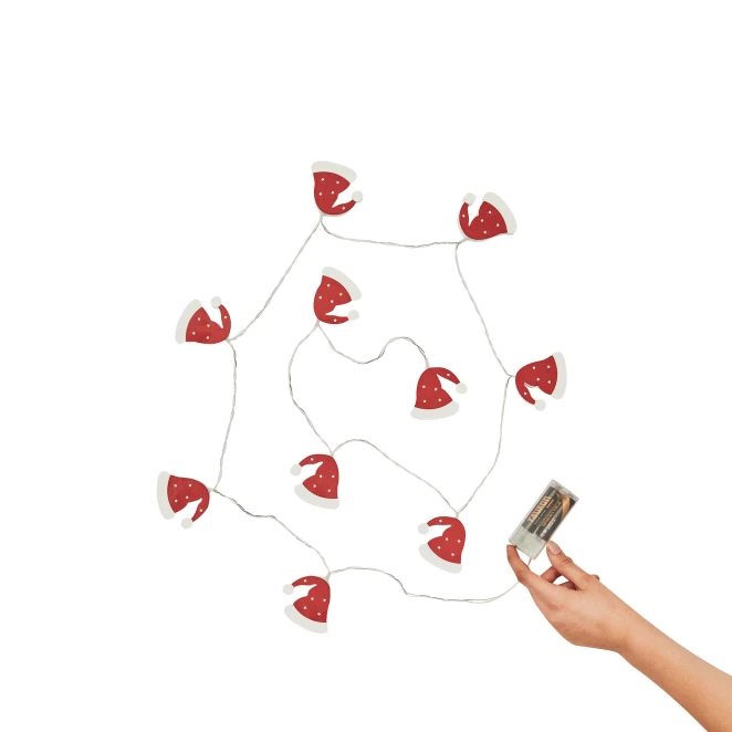 Łańcuch świetlny SANTA CAP z nadrukiem na zamówienie Zdjęcie 4