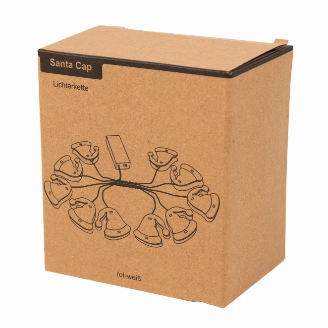 Łańcuch świetlny SANTA CAP z nadrukiem na zamówienie Zdjęcie 5