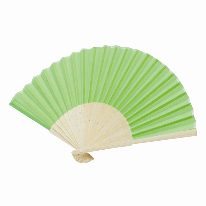 Składany wachlarz BAMBOO COOL z nadrukiem na zamówienie Zdjęcie