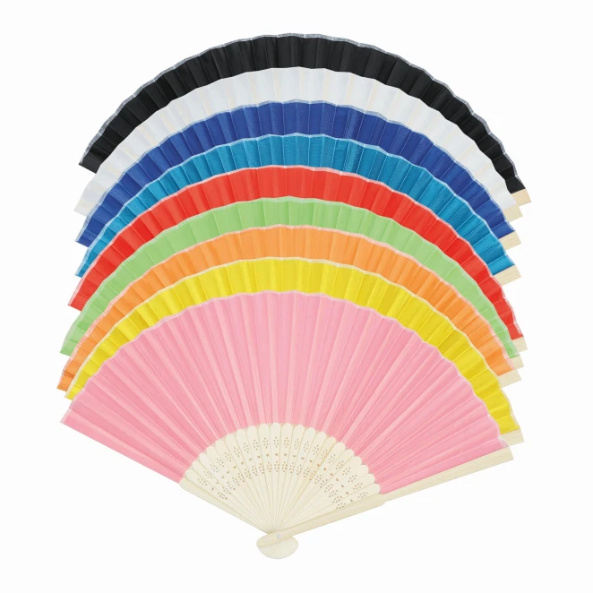 Składany wachlarz BAMBOO COOL z nadrukiem na zamówienie Zdjęcie 5