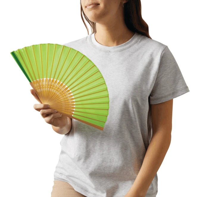 Składany wachlarz BAMBOO COOL z nadrukiem na zamówienie Zdjęcie 7