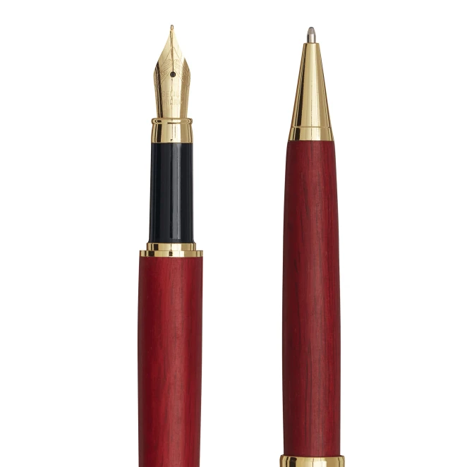 Zestaw z drewna różanego POET do nałożenia logo Zdjęcie 7