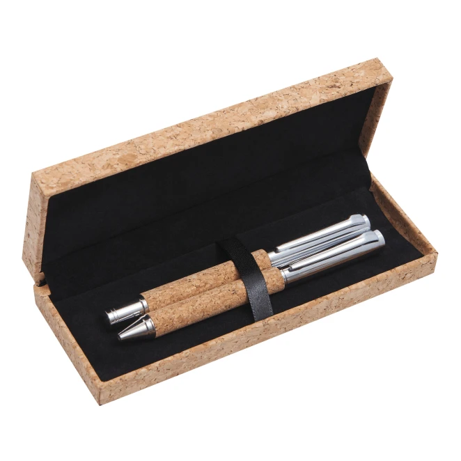 Zestaw piśmienniczy CORK SIGNATURE do naniesienia logo Zdjęcie