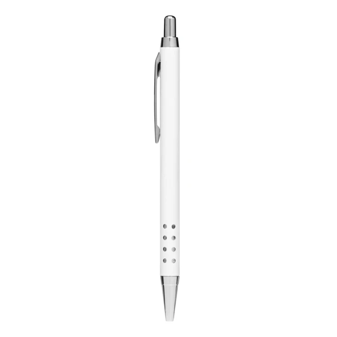 Aluminiowy długopis BUKAREST z logo firmy Zdjęcie 3