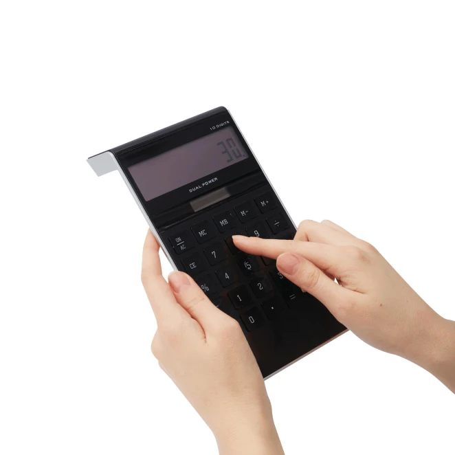 10-cyfrowy kalkulator DOTTY MATRIX z naniesieniem logo Zdjęcie 4