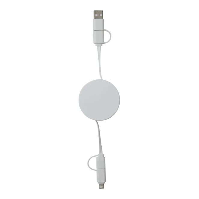 Kabel do ładowania i przesyłania danych TRANSFER ROUND z nadrukiem na zamówienie Zdjęcie 3