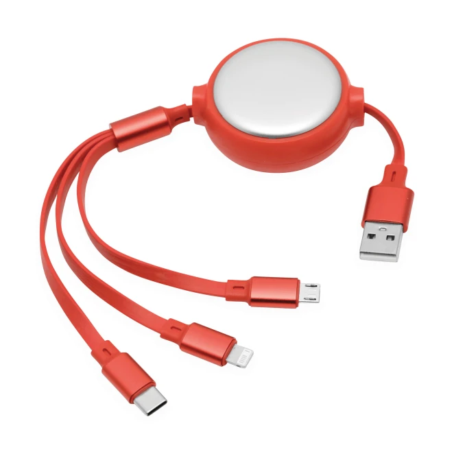 Kabel ładujący RETRACT z logo Zdjęcie 2