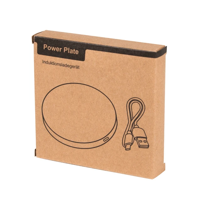 Bezprzewodowa stacja ładująca POWER PLATE z logo firmy Zdjęcie 5