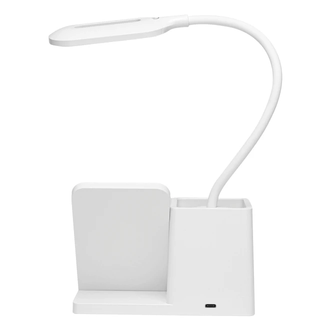 Lampa biurkowa ze stacją ładującą LIGHT & CHARGE do nałożenia logo Zdjęcie 6