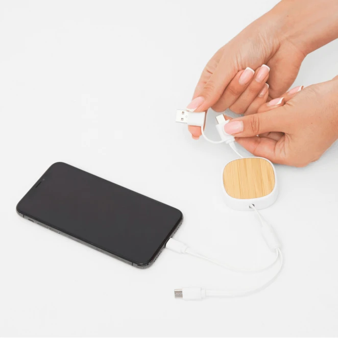 Kabel ładujący ROLL ON z logo Zdjęcie 4