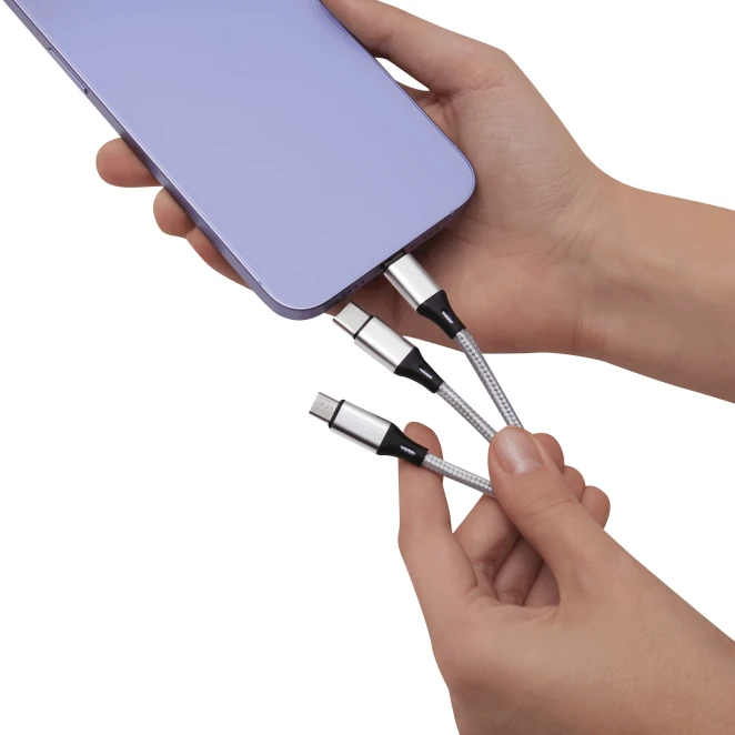 Kabel do ładowania CHARGE DISTANCE do naniesienia logo Zdjęcie 5