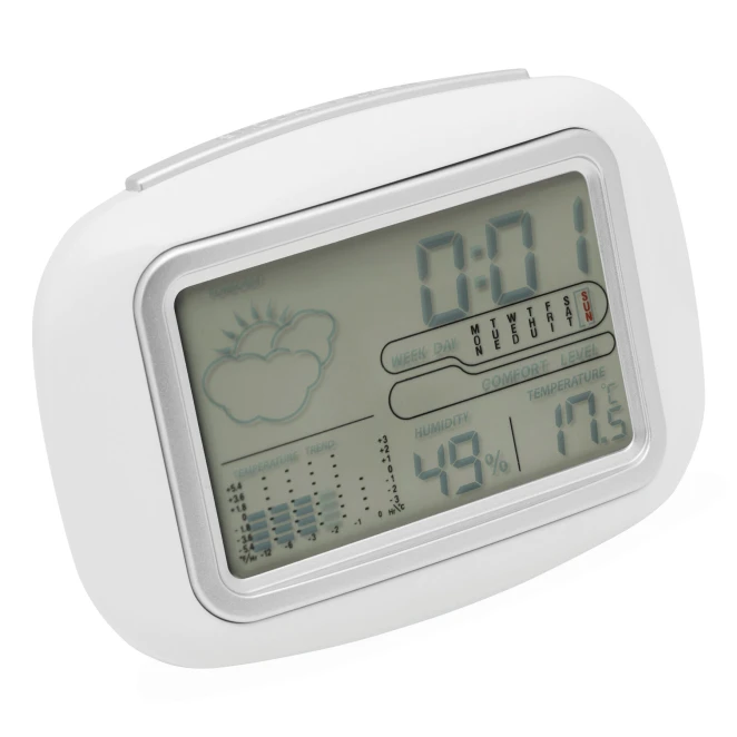 Stacja pogodowa CALOR z logo firmy Zdjęcie