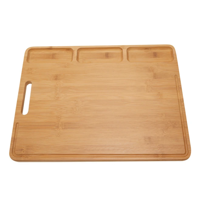 Duża deska do krojenia BAMBOO SERVING do drukowania logo Zdjęcie