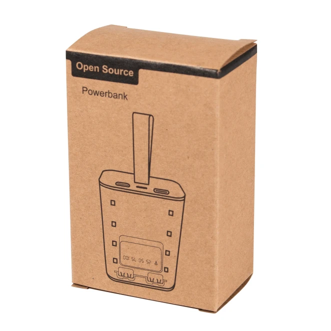 Powerbank z latarką OPEN SOURCE z nadrukiem logo Zdjęcie 9