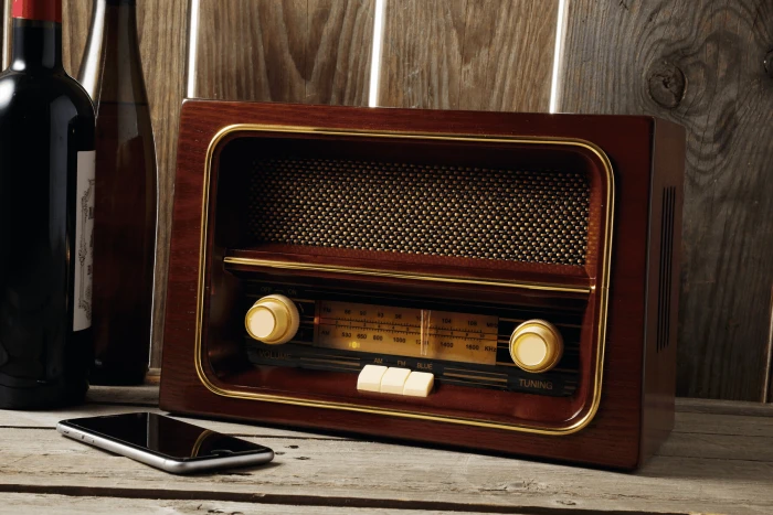 Radio bezprzewodowe AM/FM RECEIVER z logo firmy Zdjęcie 8