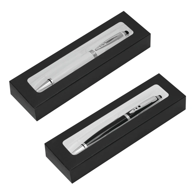 Długopis ze stali nierdzewnej TOUCH DOWN z nadrukiem na zamówienie Zdjęcie 7