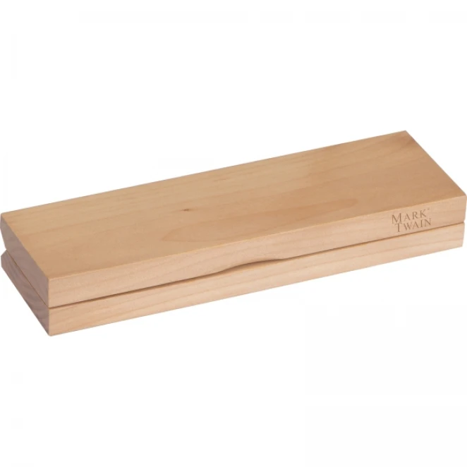 Zestaw piśmienny długopis i pióro kulkowe Mark Twain do naniesienia logo Zdjęcie 4