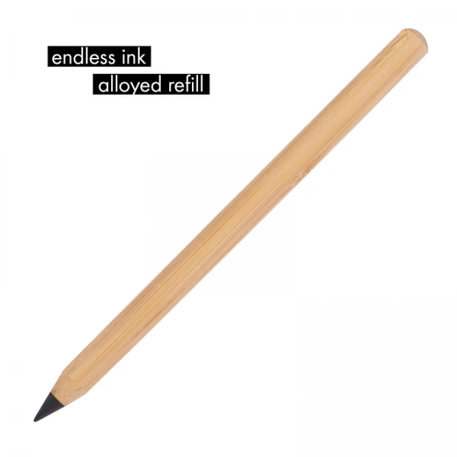 Ołówek wieczny bambusowy do nałożenia logo Zdjęcie 3