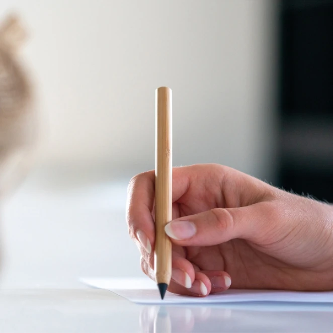 Ołówek wieczny bambusowy do nałożenia logo Zdjęcie 6