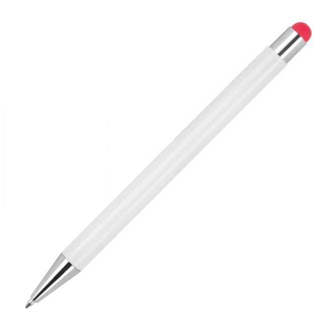 Długopis aluminiowy soft touch i touch pen Jean z nadrukiem logo Zdjęcie 5