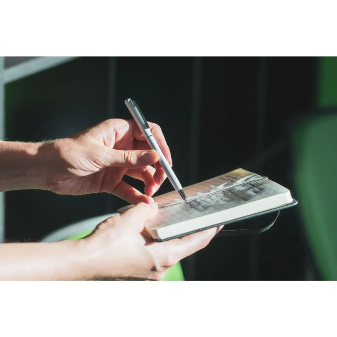 Długopis plastikowy z logo firmy Zdjęcie 5