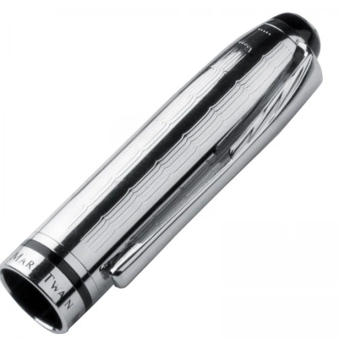 Zestaw piśmienny długopis, pióro kulkowe i wieczne Mark Twain z naniesieniem logo Zdjęcie 7