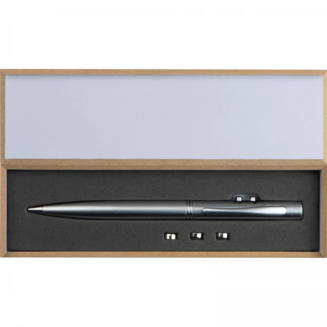 Długopis metalowy ze wskaźnikiem laserowym z nadrukiem na zamówienie Zdjęcie 7