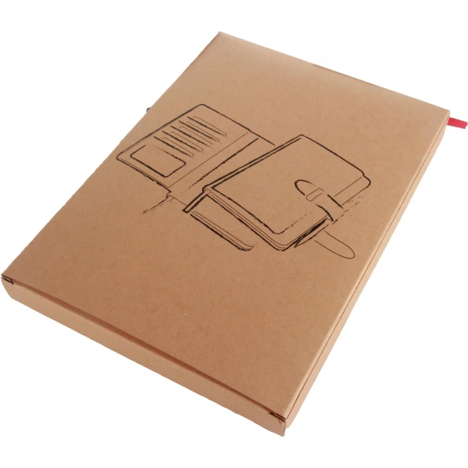 Notatnik A5 w linie z wizytownikiem do drukowania logo Zdjęcie 8