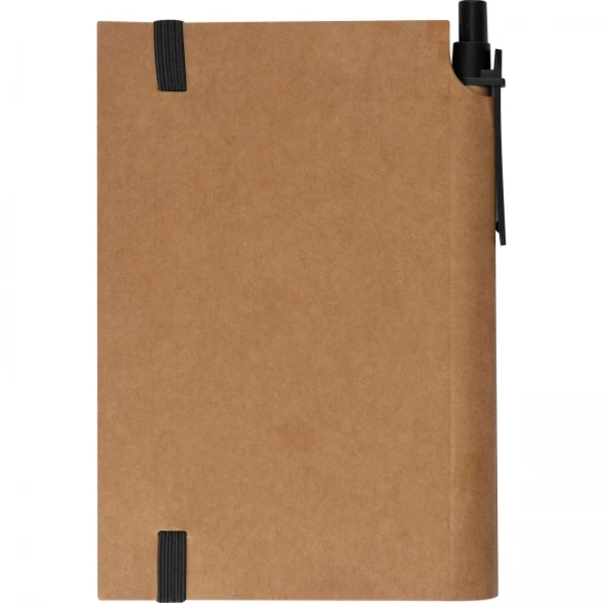 Notatnik A6 w kratkę z nadrukiem logo Zdjęcie 5