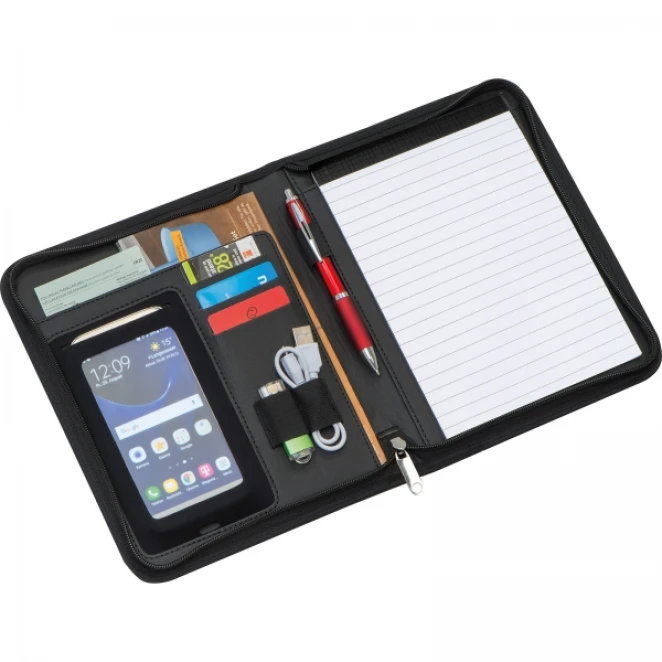 Folder A5 z notatnikiem w linie do drukowania logo Zdjęcie 3