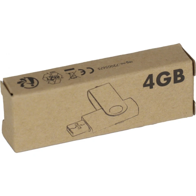 Pendrive drewniany 4GB 2.0 Bruce z nadrukiem na zamówienie Zdjęcie 5