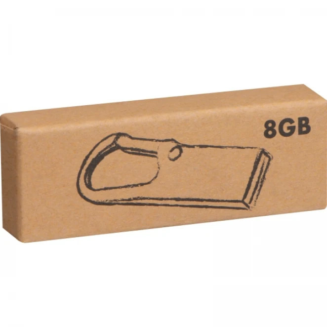 Pendrive metalowy 8GB z nadrukiem logo Zdjęcie 6