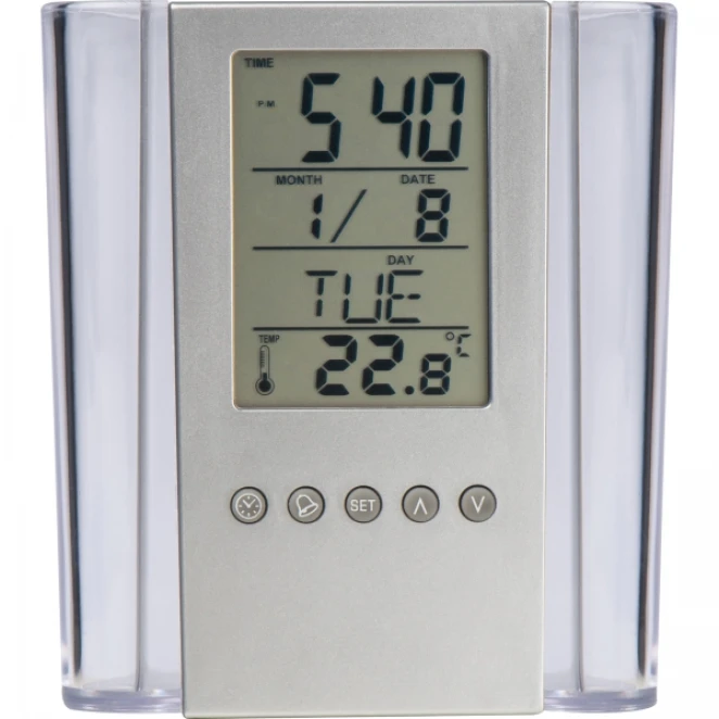 Stojak biurkowy wielofunkcyjny CrisMa z logo firmy Zdjęcie 4