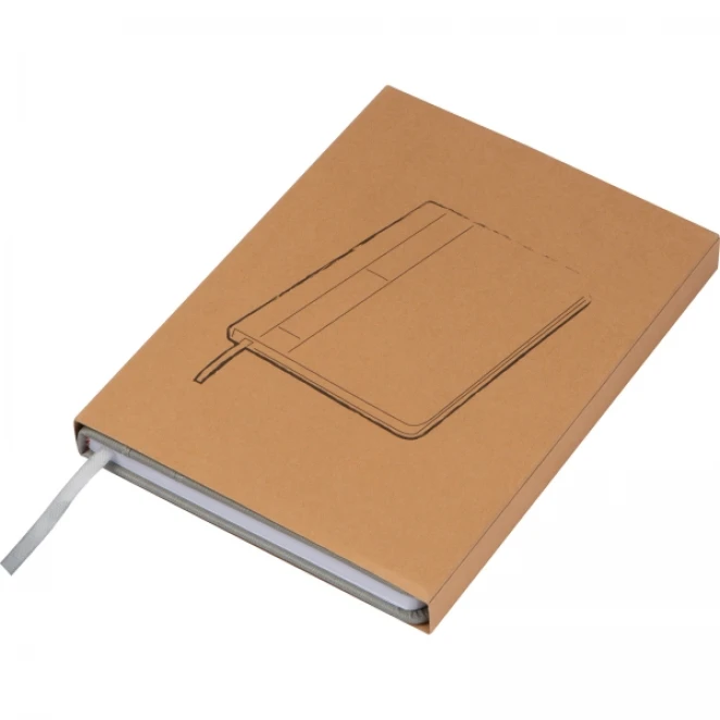 Notatnik A5 w kratkę z naniesieniem logo Zdjęcie 7