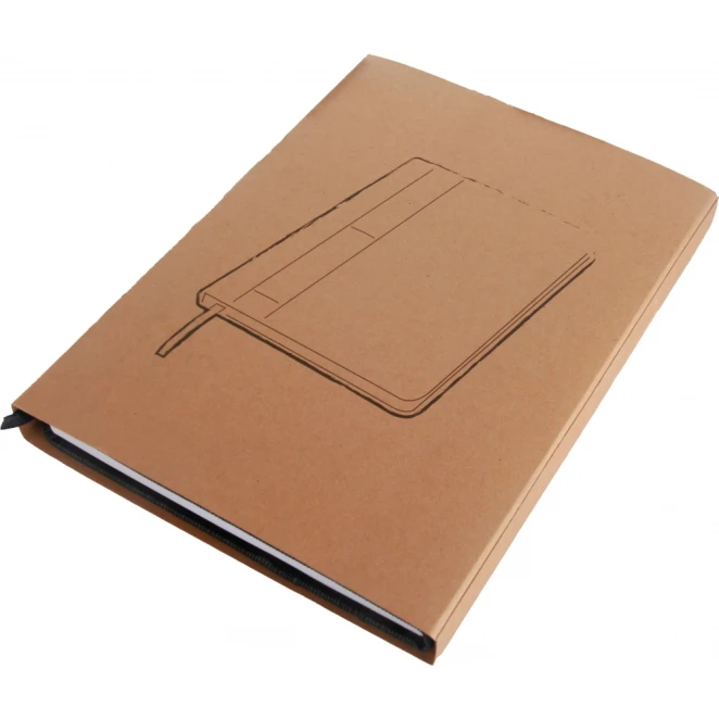 Notatnik A5 w kratkę z naniesieniem logo Zdjęcie 9