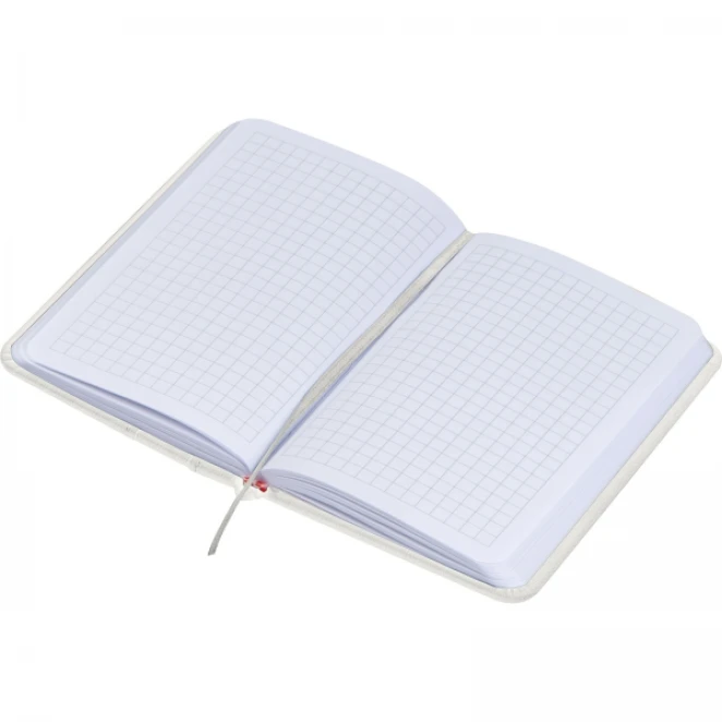Notatnik A6 w kratkę do naniesienia logo Zdjęcie 3