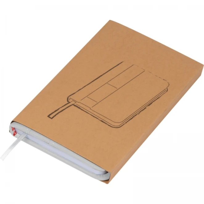 Notatnik A6 w kratkę do naniesienia logo Zdjęcie 7