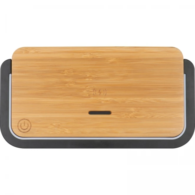 Ładowarka indukcyjna z lampką do naniesienia logo Zdjęcie 6