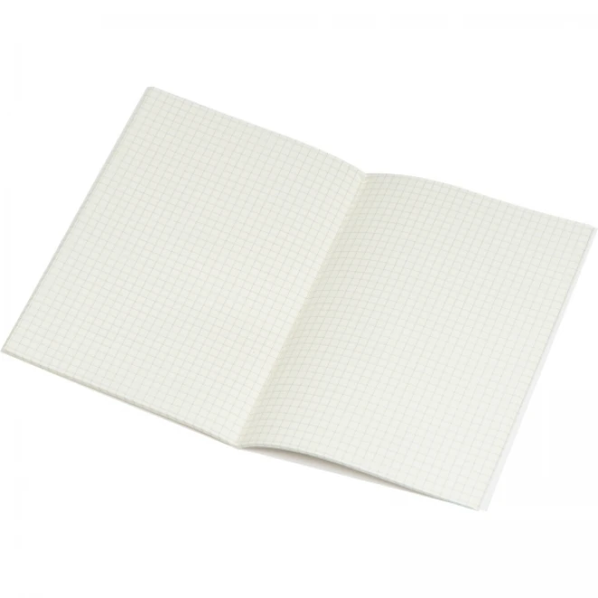 Notatnik A5 w kratkę z nadrukiem logo Zdjęcie 3