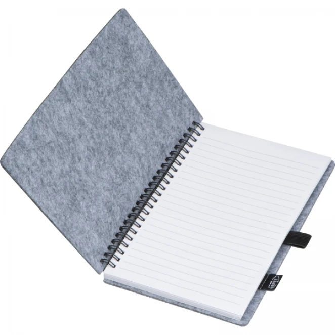 Notatnik A5 w linie z logo firmy Zdjęcie 3