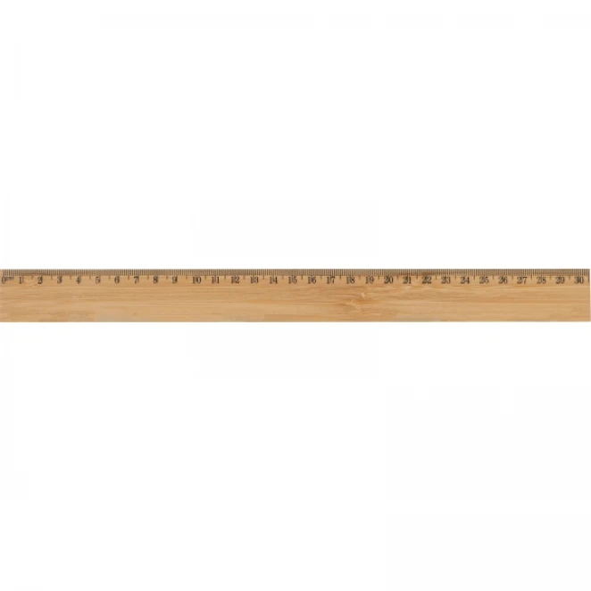 Linijka bambusowa 30 cm do nałożenia logo Zdjęcie 3