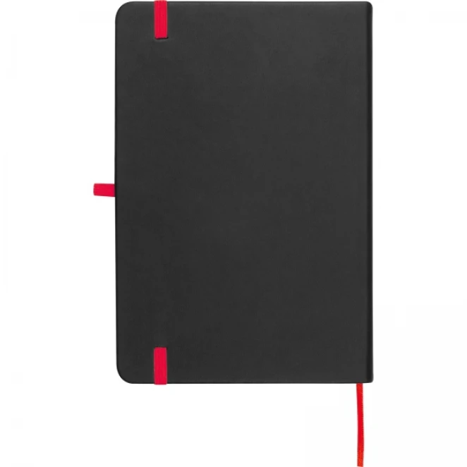 Notatnik A5 w linie okładką z PU 14,2 x 21 cm z logo Zdjęcie 5